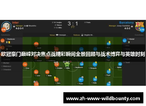 欧冠豪门巅峰对决焦点战精彩瞬间全景回顾与战术博弈与英雄时刻